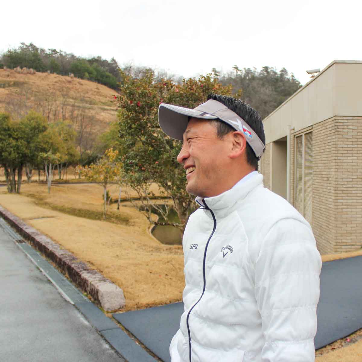 関西ゴルフサークル セブンエイトの中村さんの記念写真
