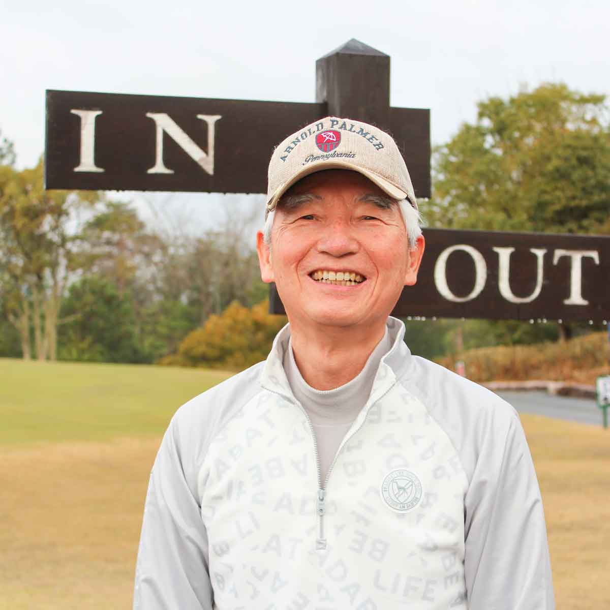 関西ゴルフサークル セブンエイトの辻さんの記念写真