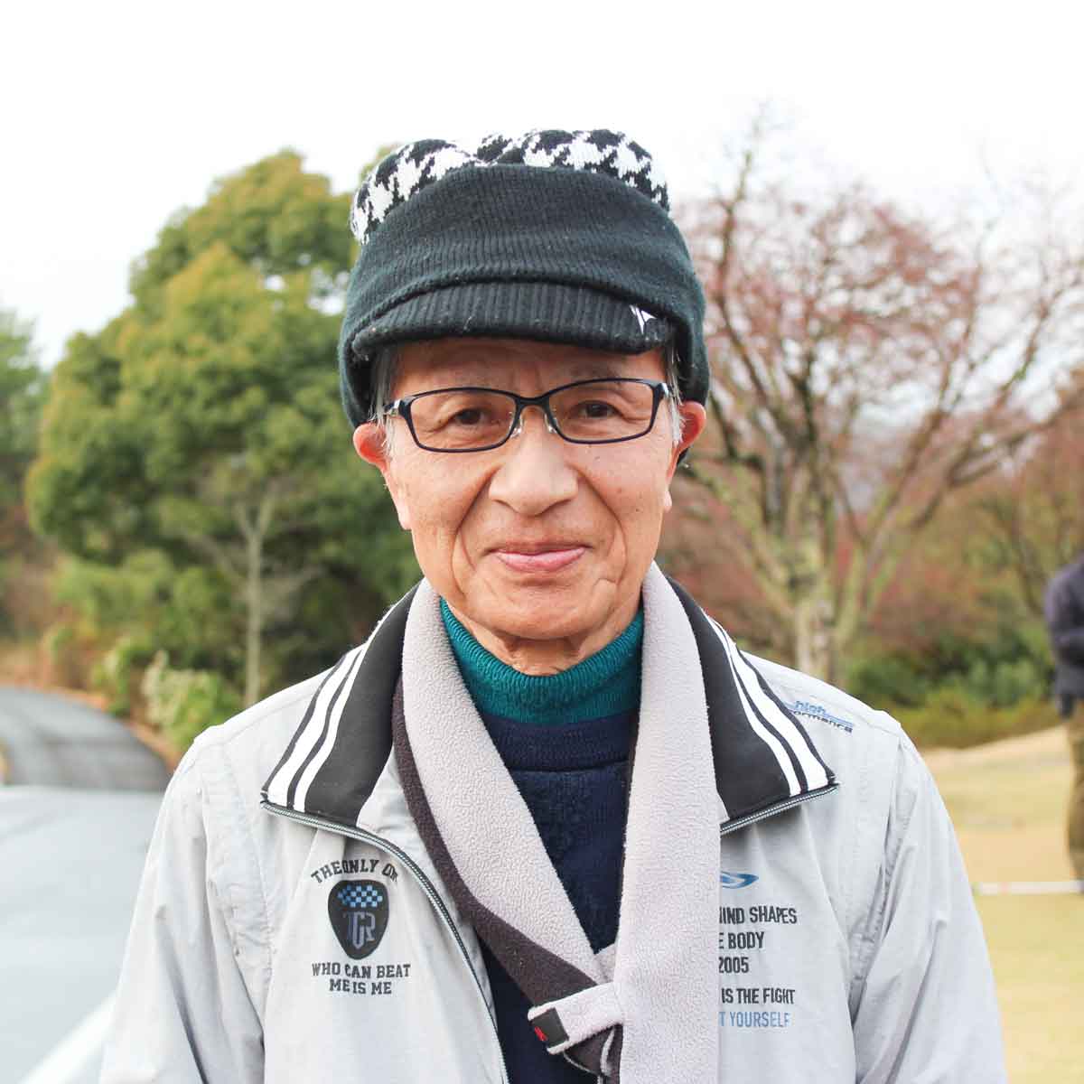 関西ゴルフサークル セブンエイトの福島さんの記念写真