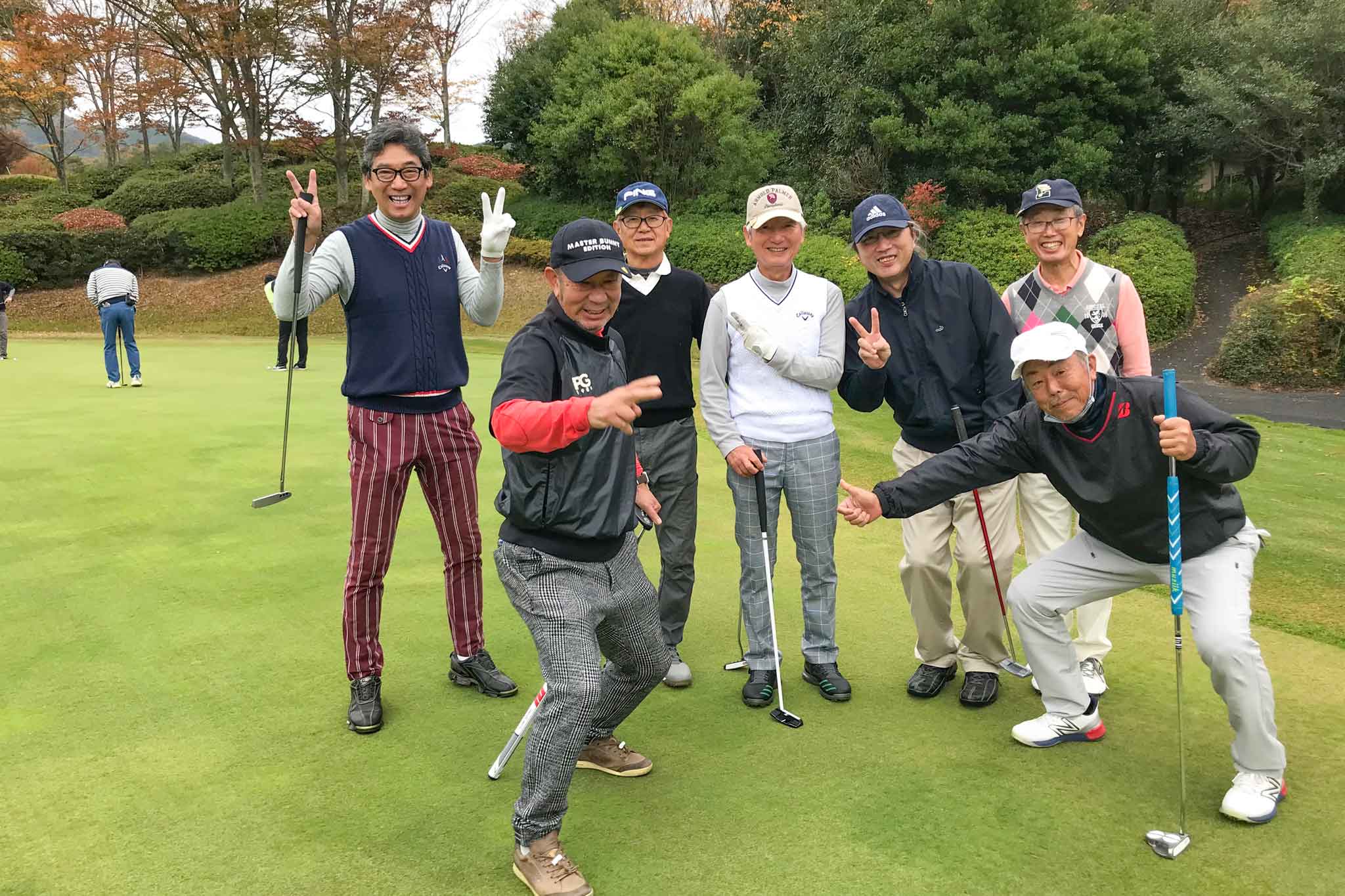 関西ゴルフサークル セブンエイトの第38回コンペ集合記念写真2