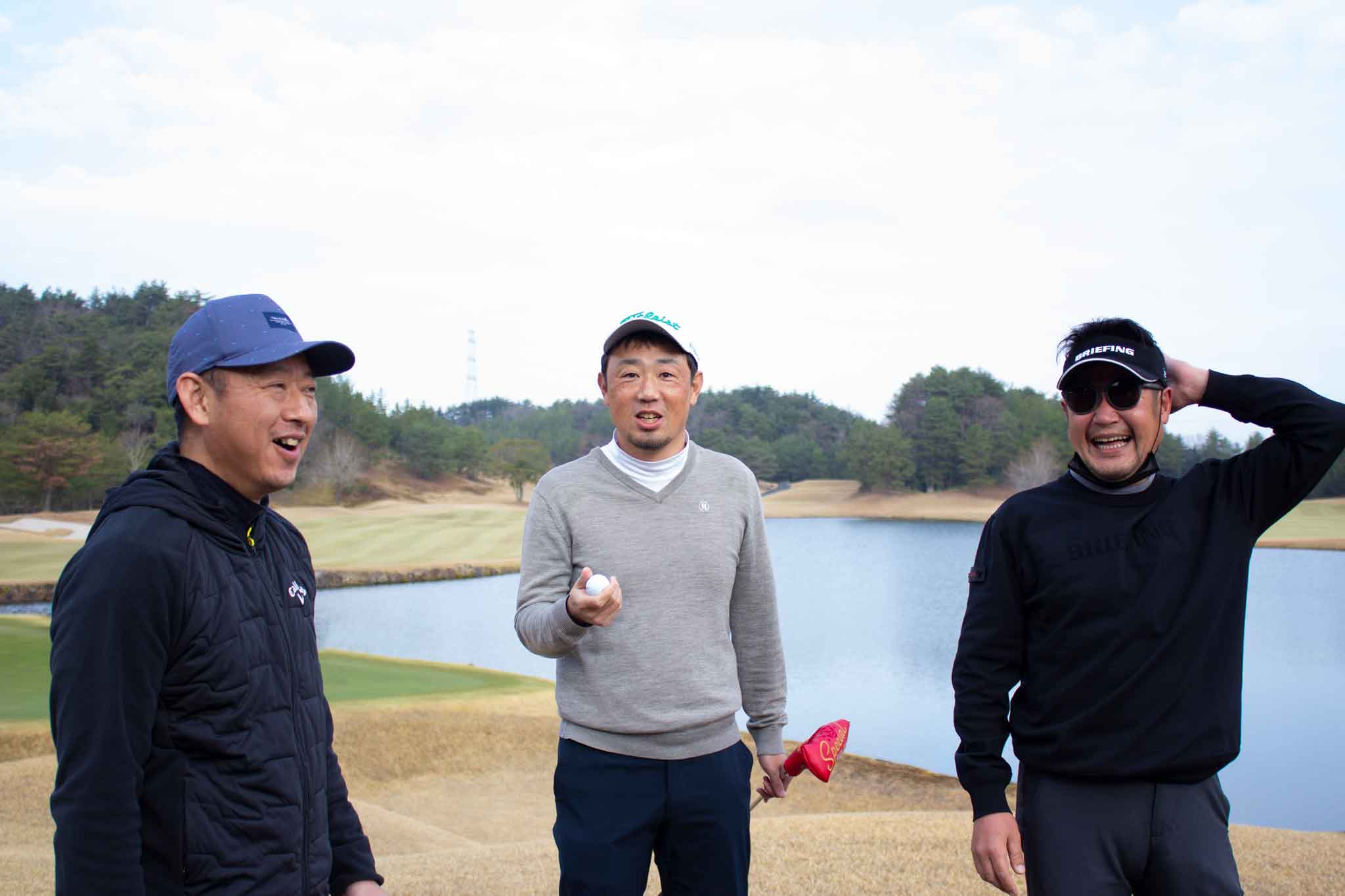 関西ゴルフサークル セブンエイトに初参加の平田さんと木寺さん