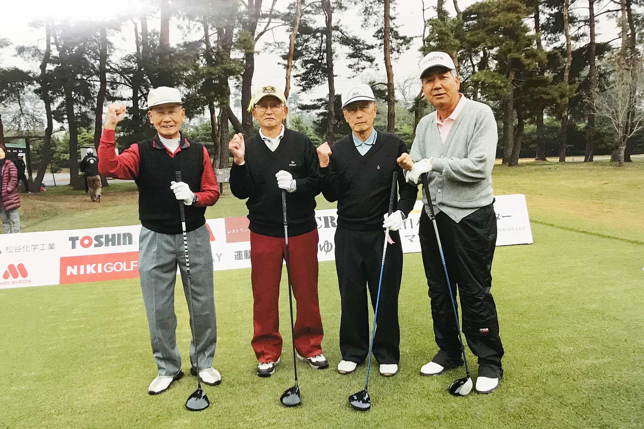 2012年 第2回全日本エージシューターマスターズゴルフ選手権記念写真