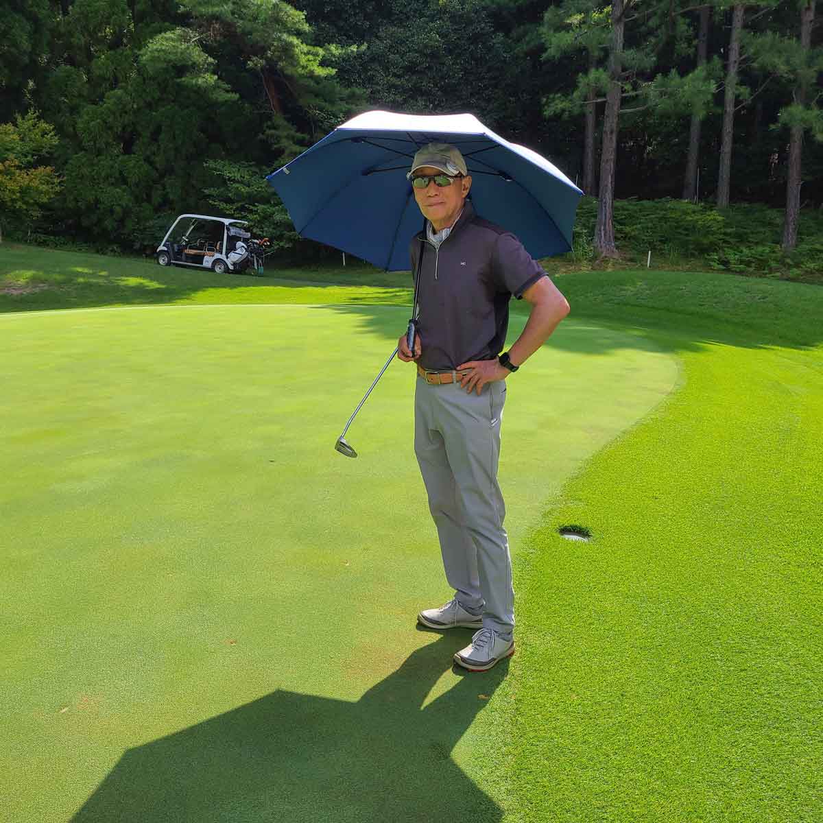 ゴルフサークルセブンエイトの岡本さん